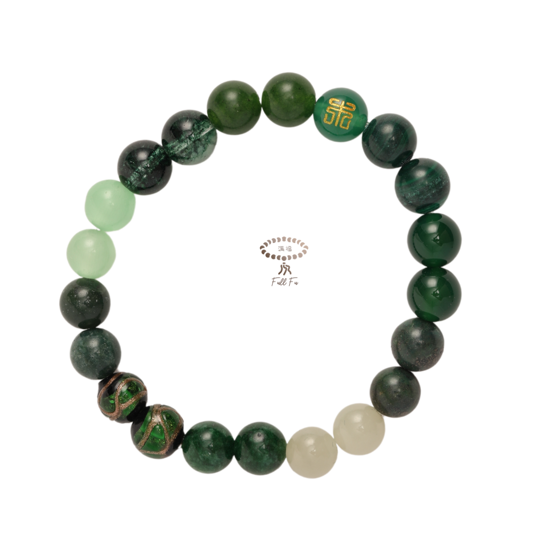 Five-Element Crystal Bracelets